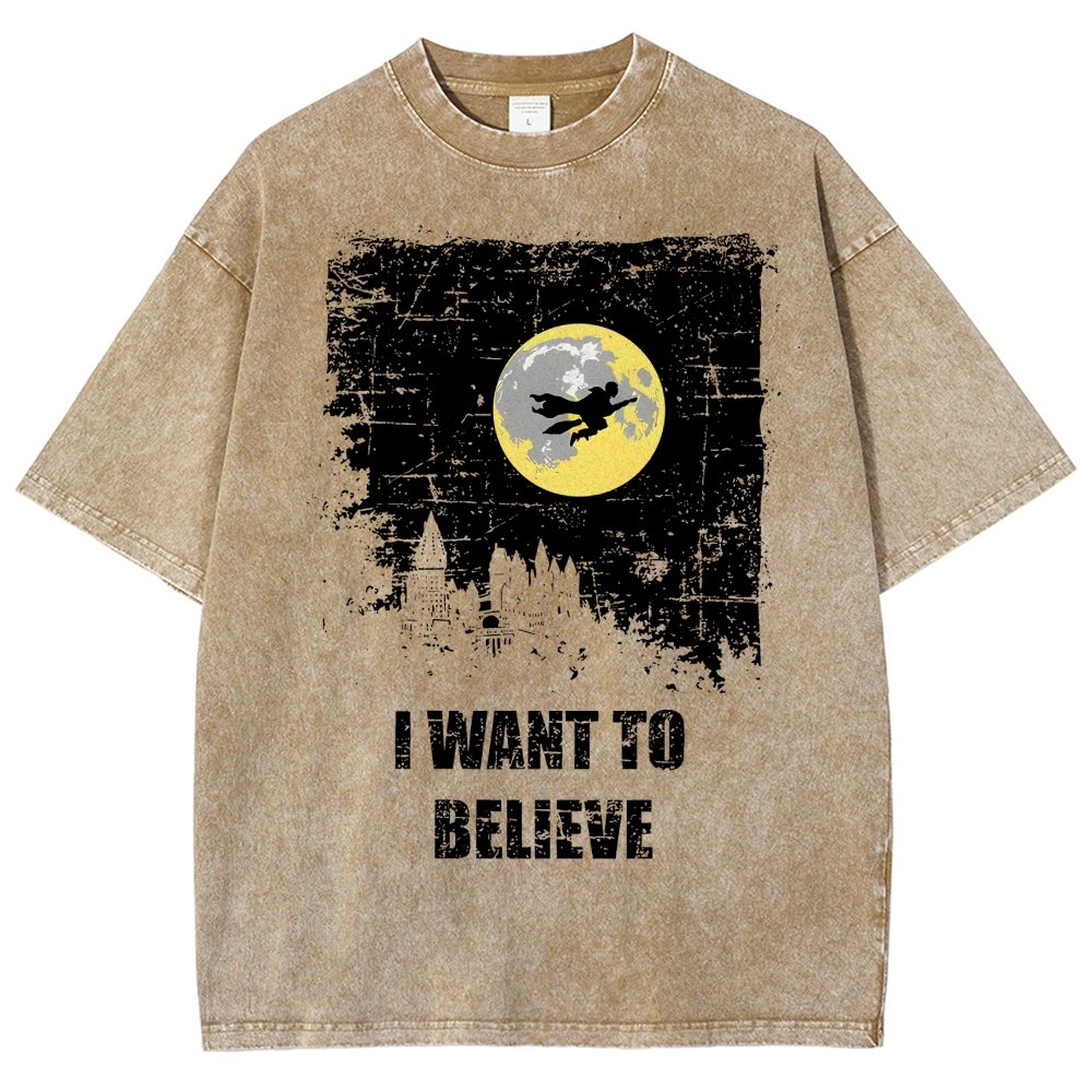 Believe Vintage Distressed T-shirt