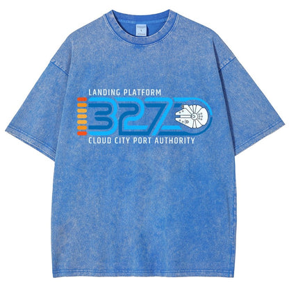 Landing Platform 327 Vintage Distressed T-shirt