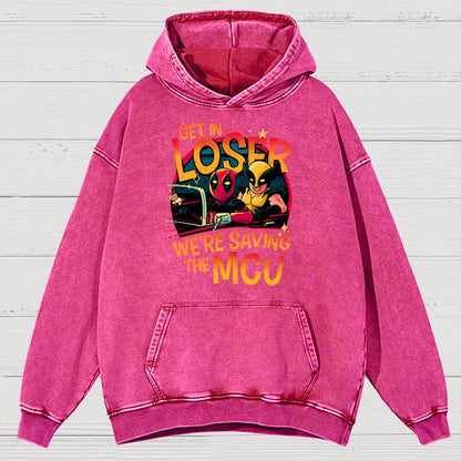 Saving The Universe Vintage Distressed Hoodie