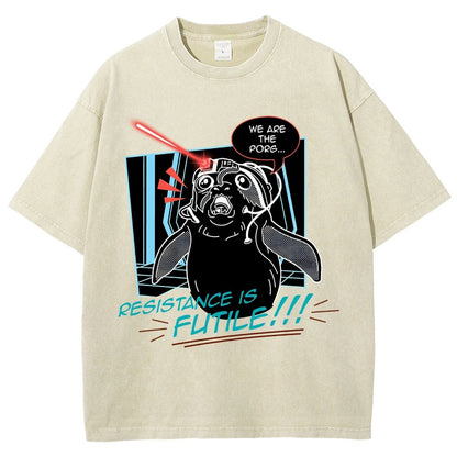 We Are Unstoppable Is Futile   Vintage Distressed T-shirt