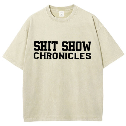 Shit Show Chronicles Vintage Distressed T-shirt