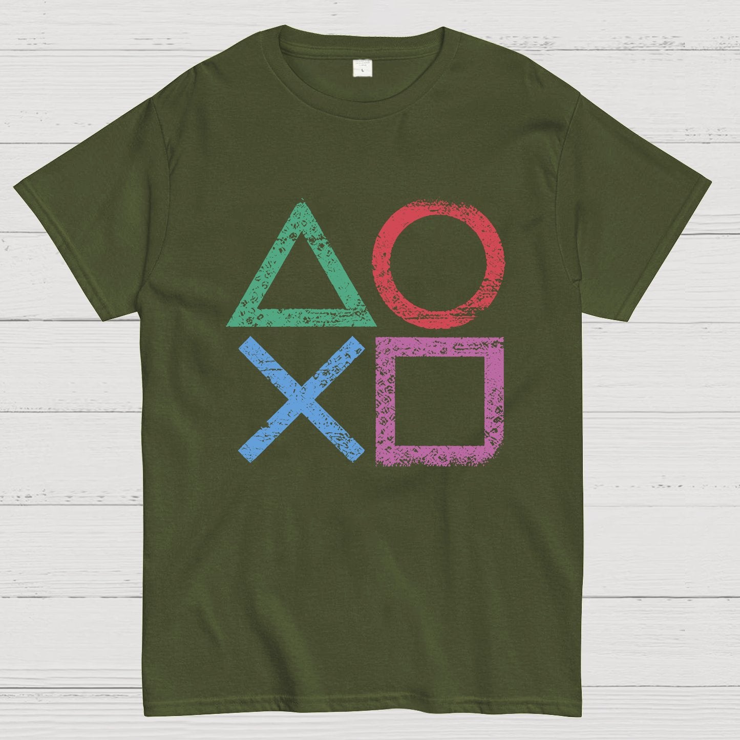 Gaming symbols Geeky T-Shirt