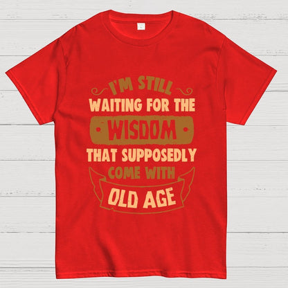 Still Waiting For The Wisdom Geek T-Shirt