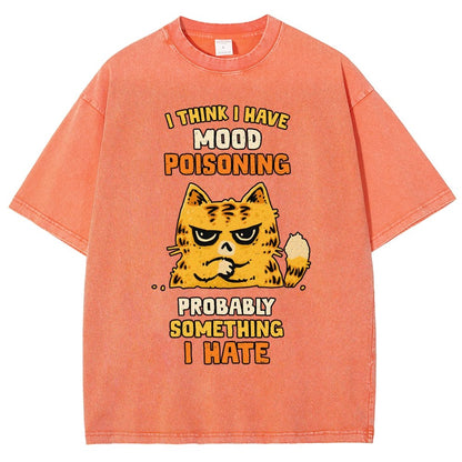 A Bad Case Of Mood Poisoning Vintage Distressed T-shirt