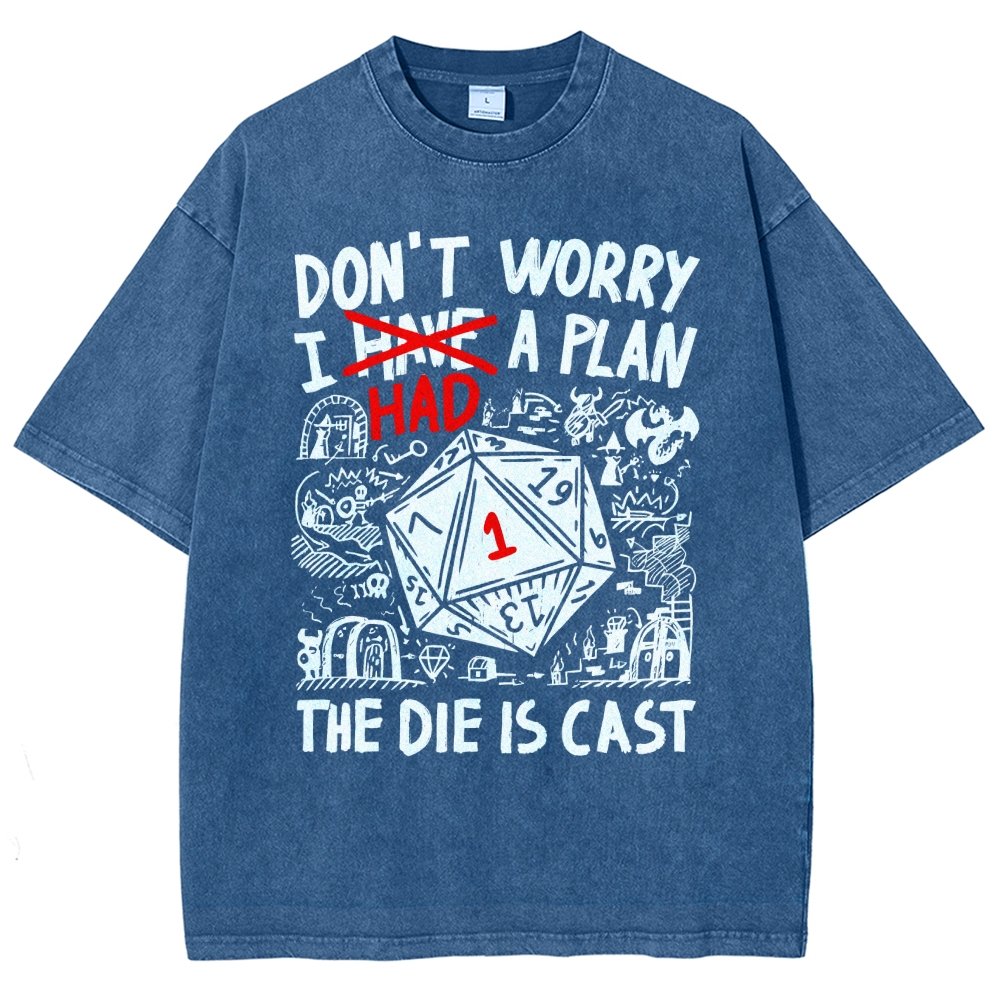 The Die Is Cast Vintage Distressed T-shirt