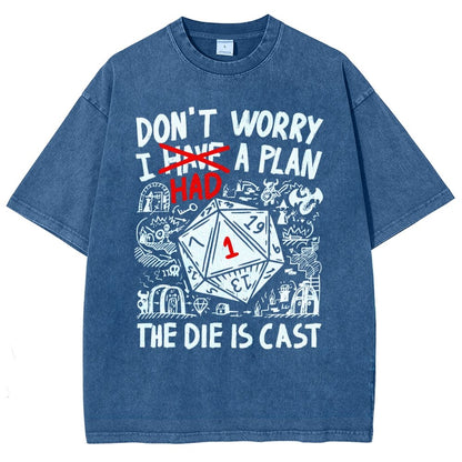 The Die Is Cast Vintage Distressed T-shirt