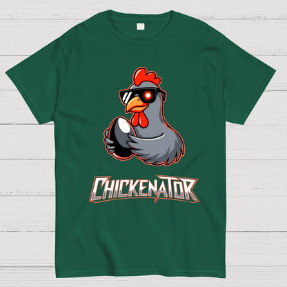Chickenator, The Future Chicken Geek T-Shirt