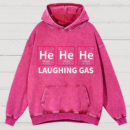 Laughing Gas Periodic Table of Elements Vintage Distressed Hoodie