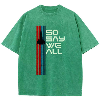 So Say We All Vintage Distressed T-shirt