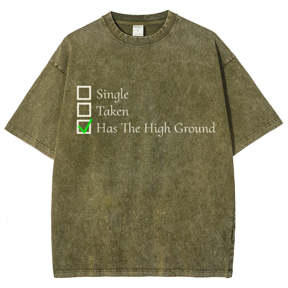 You Have the High Ground Vintage Distressed T-shirt
