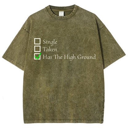 You Have the High Ground Vintage Distressed T-shirt