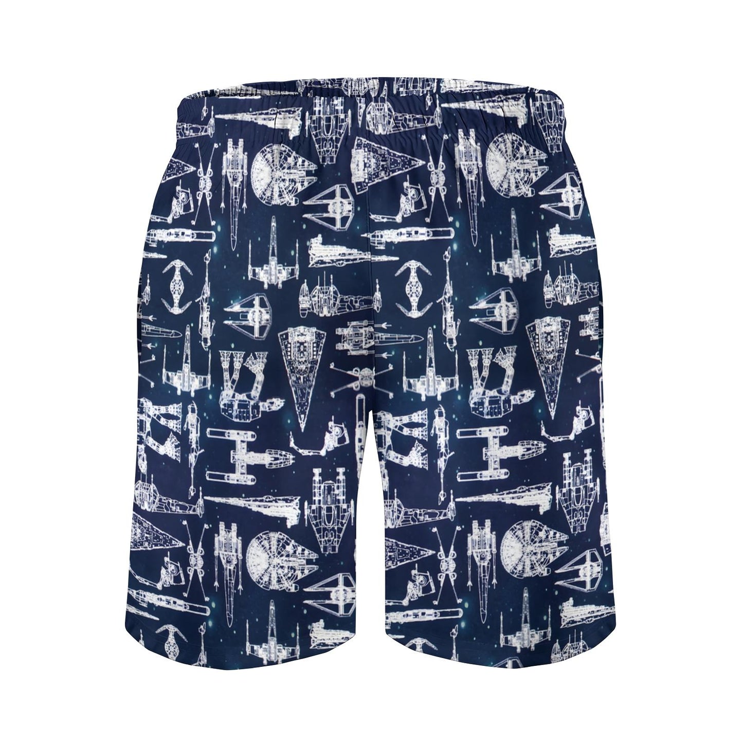 Space War Galaxy Ship Blueprints Geek Shorts