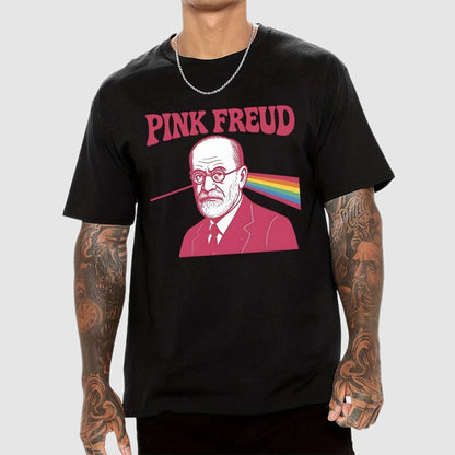 Pink Freud Geek T-Shirt