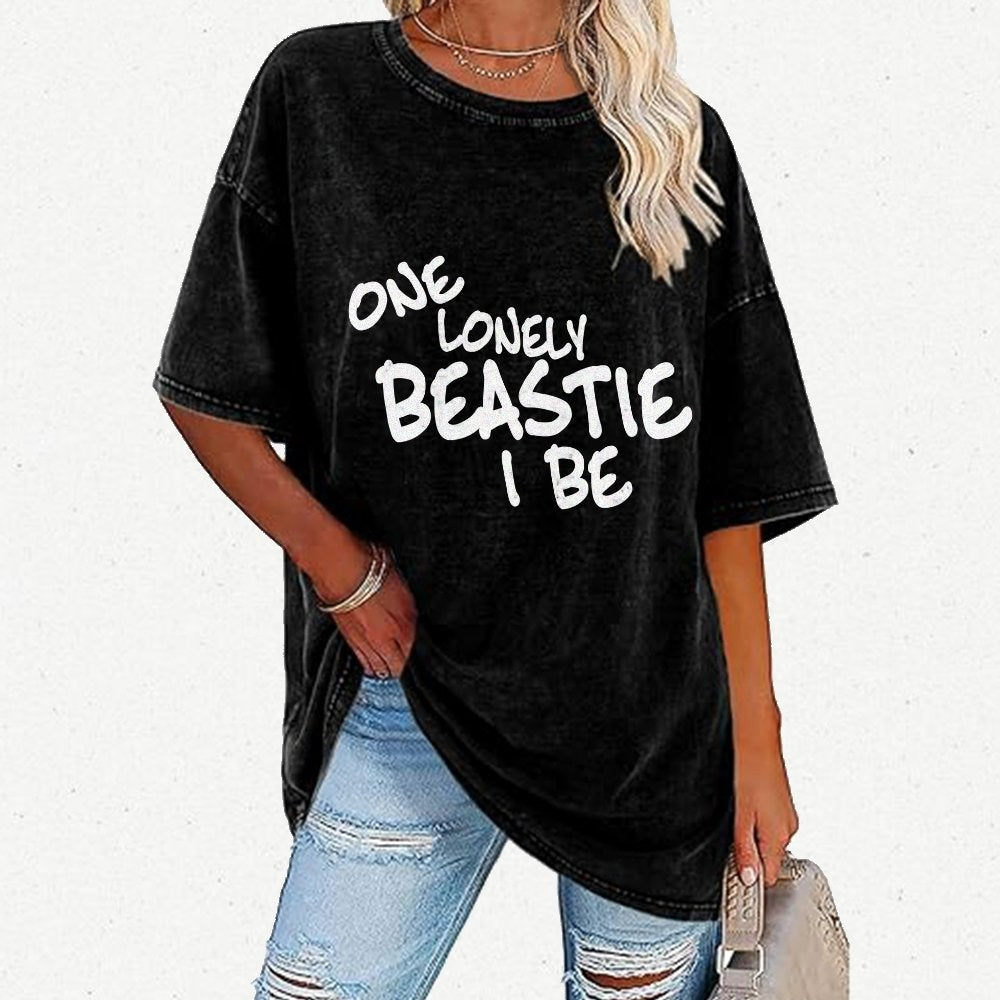 One Lonely Creature I Be Vintage Distressed T-shirt