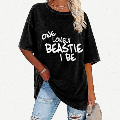 One Lonely Creature I Be Vintage Distressed T-shirt