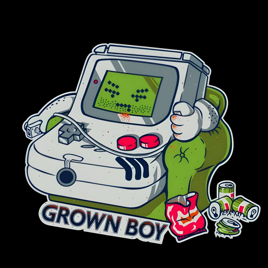 Grown Boy Geek T-Shirt