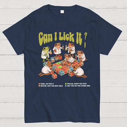 Can I Lick It Periodic Table Geek T-Shirt