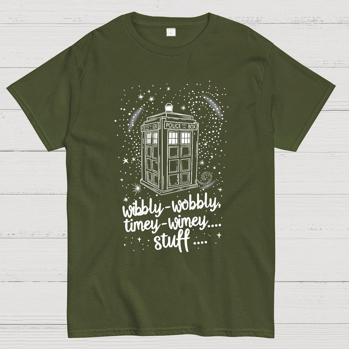 Wibbly wobbly, timey wimey Christmas Geek T-Shirt
