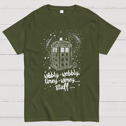 Wibbly wobbly, timey wimey Christmas Geek T-Shirt