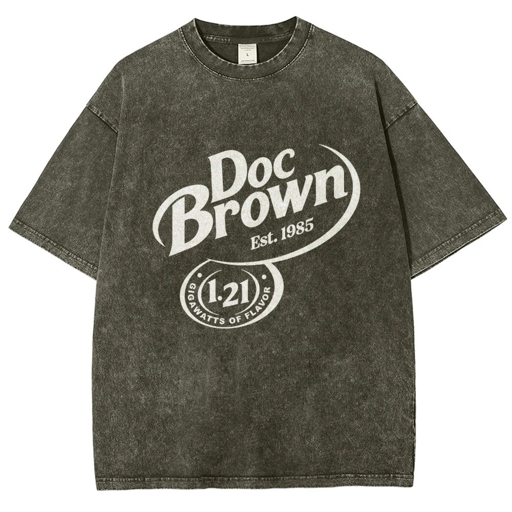 Back To The Flavor Vintage Distressed T-shirt