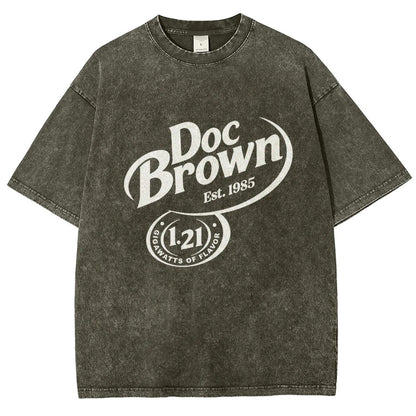 Back To The Flavor Vintage Distressed T-shirt