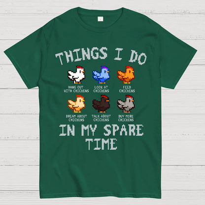 Things I Do In My Spare Time Funny Geek T-Shirt