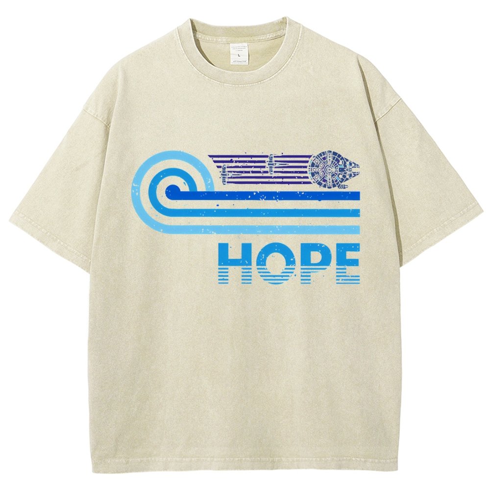 Retro Vintage Hope Vintage Distressed T-shirt