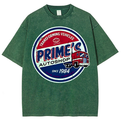 Auto Repair Shop Vintage Distressed T-shirt