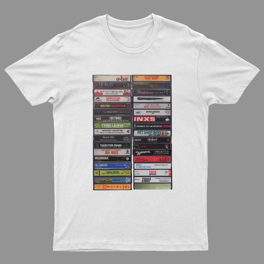 Classic Cassette Tape Geeky T-Shirt