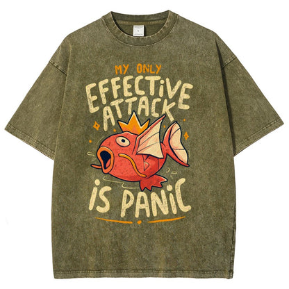 Panic Attack Vintage Distressed T-shirt