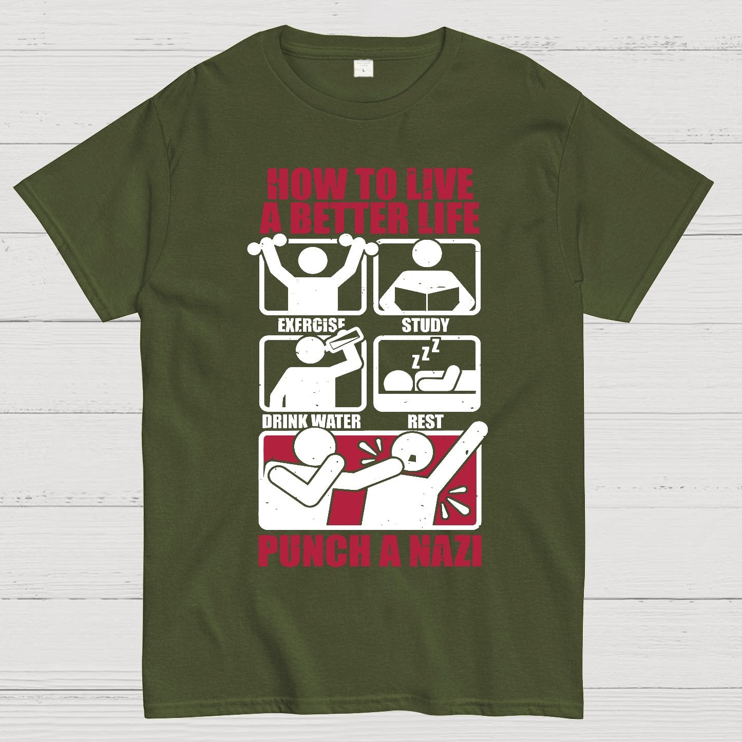 How To Have A Better Life Geek T-Shirt