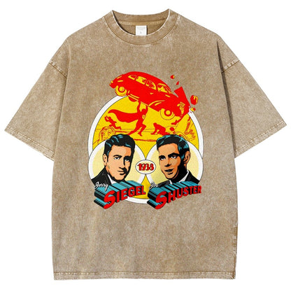 Super History Vintage Distressed T-shirt