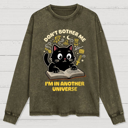I'm In Another Universe Washed Long Sleeve Tee