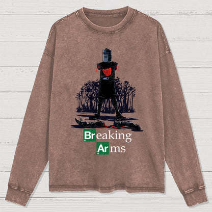 Breaking Arms Washed Long Sleeve Tee