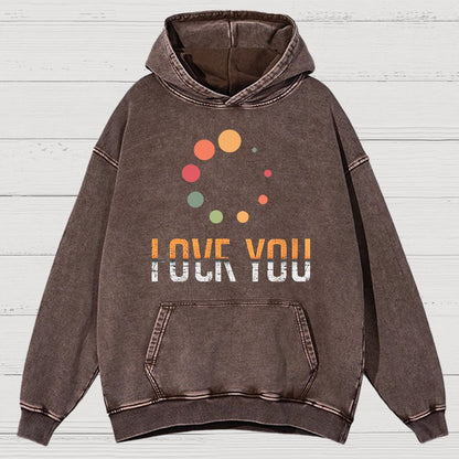 Complex Emotions Loading Vintage Distressed Hoodie
