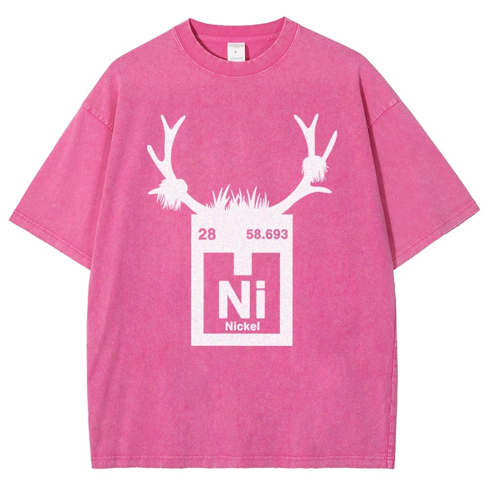 Ni Element Vintage Distressed T-shirt