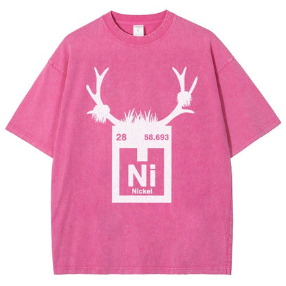 Ni Element Vintage Distressed T-shirt