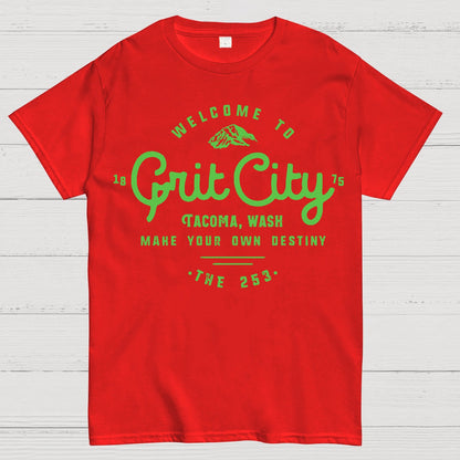 Grit City Tacoma Washington Geek T-Shirt