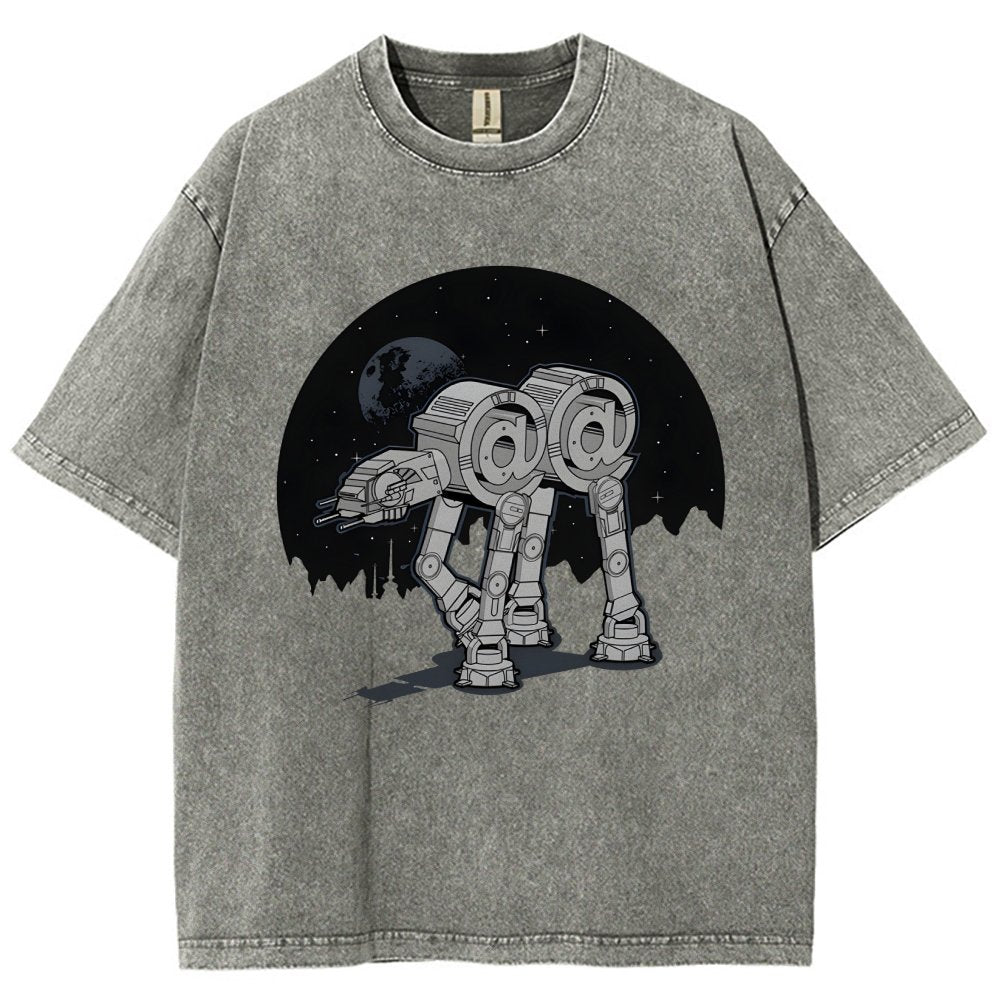 Ack…Ack… Vintage Distressed T-shirt