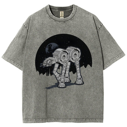 Ack…Ack… Vintage Distressed T-shirt