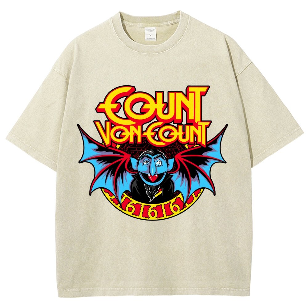 THE COUNT Vintage Distressed T-shirt