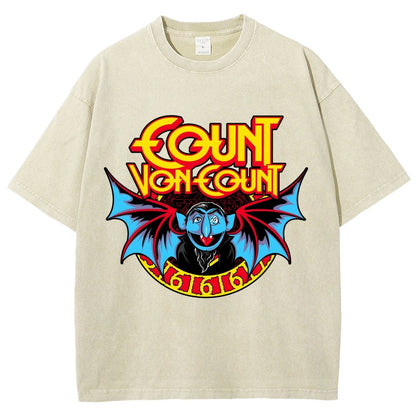 THE COUNT Vintage Distressed T-shirt