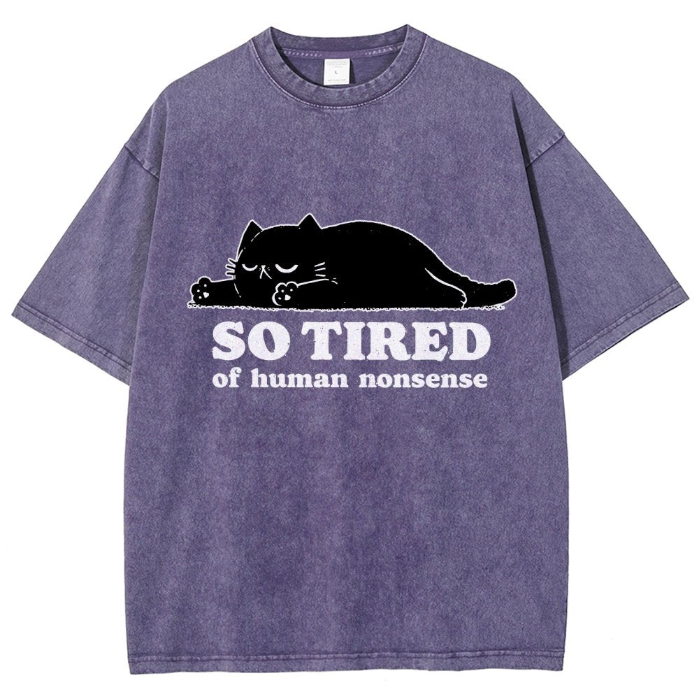 So Tired Vintage Distressed T-shirt