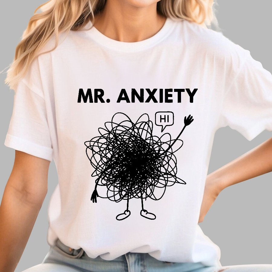 Mr. Anxiety! Geek T-Shirt