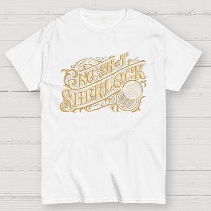 Book Detective Quote No Shit Geek T-Shirt