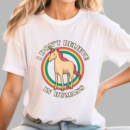 I Don't Believe In Humanity. Geek T-Shirt