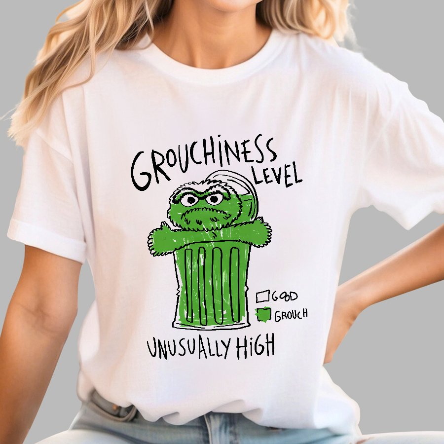 Grouchiness Level Geek T-Shirt