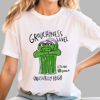 Grouchiness Level Geek T-Shirt