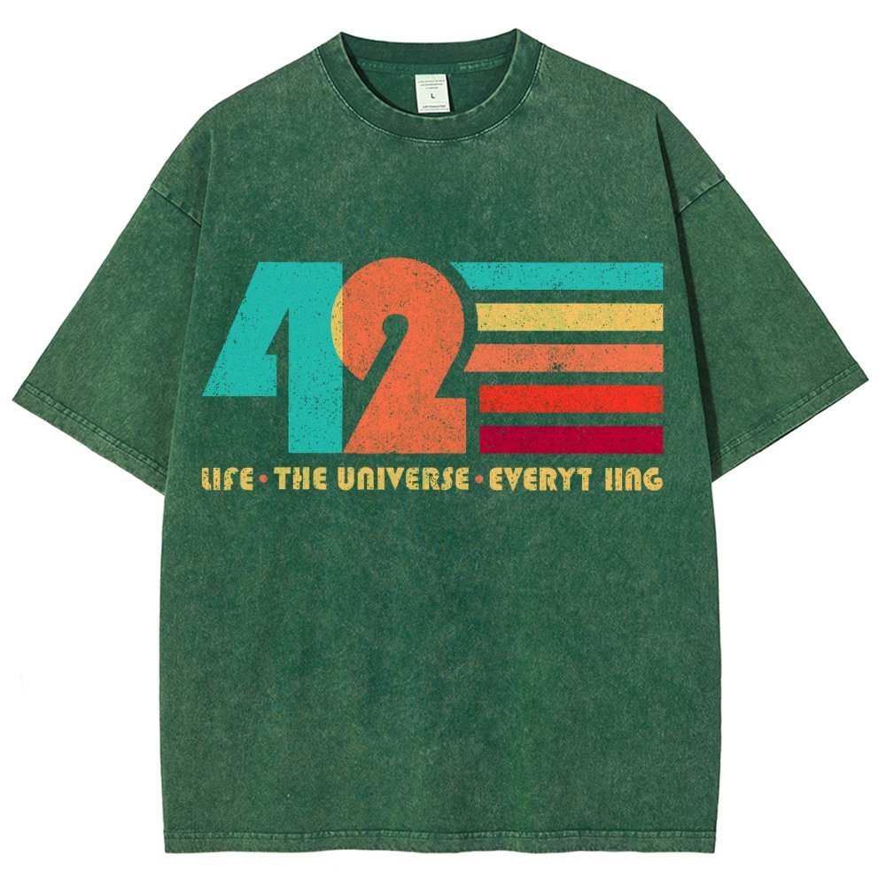 The Answer Is 42 Vintage Distressed T-shirt