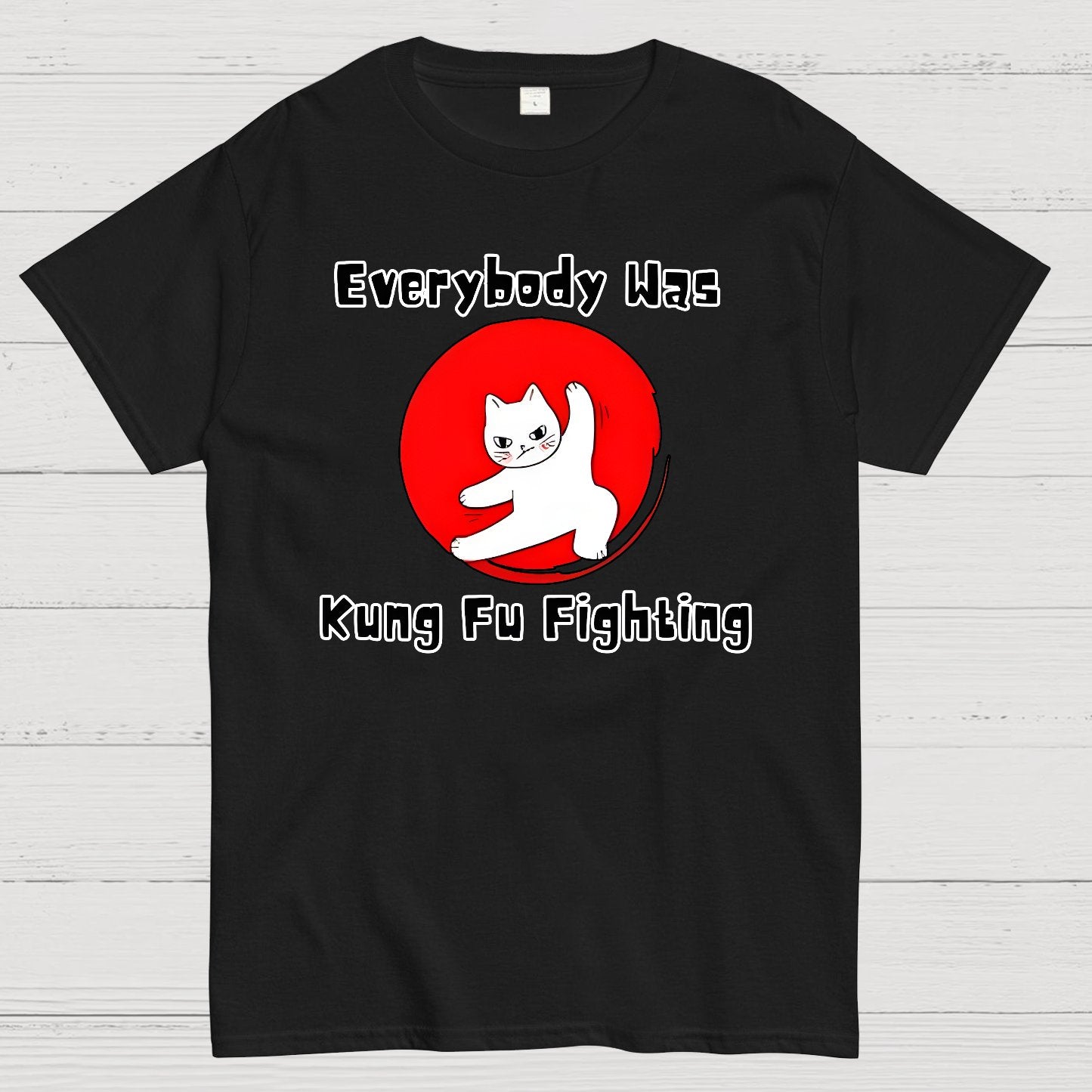 Everybody Was Kung Fu Fighting Geek T-Shirt